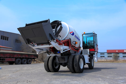 Type-5500 Tank Self-loading Mixer Truck (with rear cab)